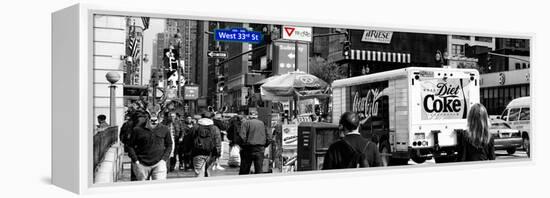 Safari CityPop Collection - Manhattan West 33rd Street IV-Philippe Hugonnard-Framed Premier Image Canvas