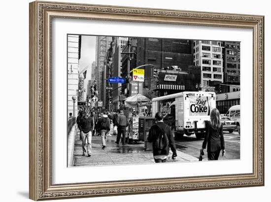 Safari CityPop Collection - Manhattan West 33rd Street-Philippe Hugonnard-Framed Photographic Print