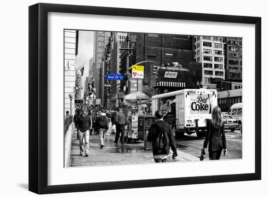 Safari CityPop Collection - Manhattan West 33rd Street-Philippe Hugonnard-Framed Photographic Print