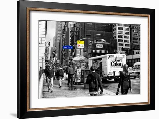 Safari CityPop Collection - Manhattan West 33rd Street-Philippe Hugonnard-Framed Photographic Print