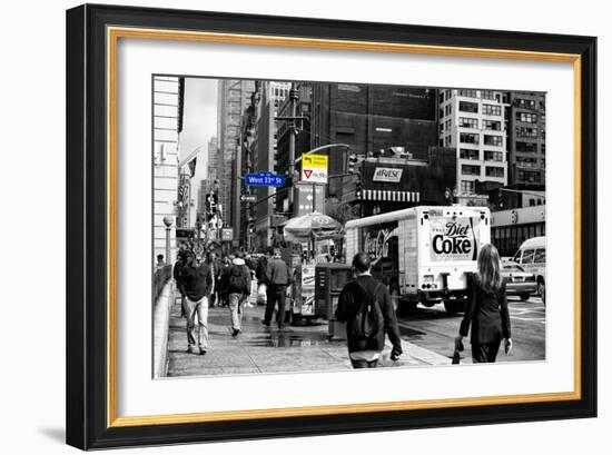 Safari CityPop Collection - Manhattan West 33rd Street-Philippe Hugonnard-Framed Photographic Print