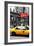 Safari CityPop Collection - New York Yellow Cab in Soho II-Philippe Hugonnard-Framed Photographic Print