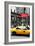 Safari CityPop Collection - New York Yellow Cab in Soho II-Philippe Hugonnard-Framed Photographic Print