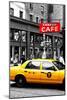 Safari CityPop Collection - New York Yellow Cab in Soho II-Philippe Hugonnard-Mounted Photographic Print