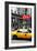 Safari CityPop Collection - New York Yellow Cab in Soho II-Philippe Hugonnard-Framed Photographic Print