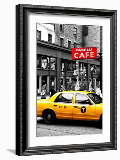 Safari CityPop Collection - New York Yellow Cab in Soho II-Philippe Hugonnard-Framed Photographic Print