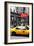 Safari CityPop Collection - New York Yellow Cab in Soho II-Philippe Hugonnard-Framed Photographic Print