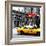 Safari CityPop Collection - New York Yellow Cab in Soho III-Philippe Hugonnard-Framed Photographic Print