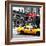 Safari CityPop Collection - New York Yellow Cab in Soho III-Philippe Hugonnard-Framed Photographic Print