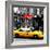 Safari CityPop Collection - New York Yellow Cab in Soho IV-Philippe Hugonnard-Framed Photographic Print