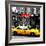 Safari CityPop Collection - New York Yellow Cab in Soho IV-Philippe Hugonnard-Framed Photographic Print