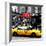 Safari CityPop Collection - New York Yellow Cab in Soho IV-Philippe Hugonnard-Framed Photographic Print