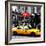 Safari CityPop Collection - New York Yellow Cab in Soho IV-Philippe Hugonnard-Framed Photographic Print