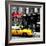 Safari CityPop Collection - New York Yellow Cab in Soho V-Philippe Hugonnard-Framed Photographic Print