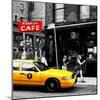 Safari CityPop Collection - New York Yellow Cab in Soho V-Philippe Hugonnard-Mounted Photographic Print