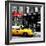 Safari CityPop Collection - New York Yellow Cab in Soho V-Philippe Hugonnard-Framed Photographic Print