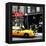 Safari CityPop Collection - New York Yellow Cab in Soho V-Philippe Hugonnard-Framed Premier Image Canvas