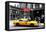 Safari CityPop Collection - New York Yellow Cab in Soho-Philippe Hugonnard-Framed Premier Image Canvas