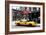 Safari CityPop Collection - New York Yellow Cab in Soho-Philippe Hugonnard-Framed Photographic Print