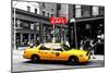 Safari CityPop Collection - New York Yellow Cab in Soho-Philippe Hugonnard-Mounted Photographic Print