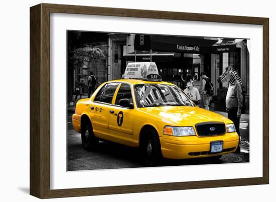 Safari CityPop Collection - NYC Union Square II-Philippe Hugonnard-Framed Photographic Print