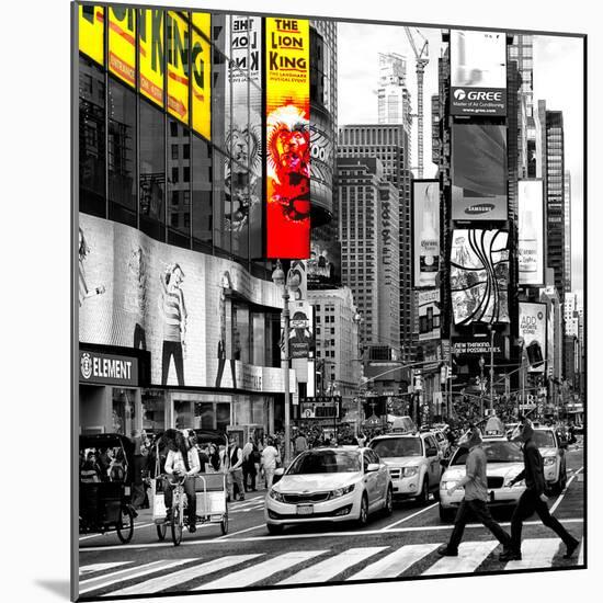 Safari CityPop Collection - Times Square Lion King IV-Philippe Hugonnard-Mounted Photographic Print