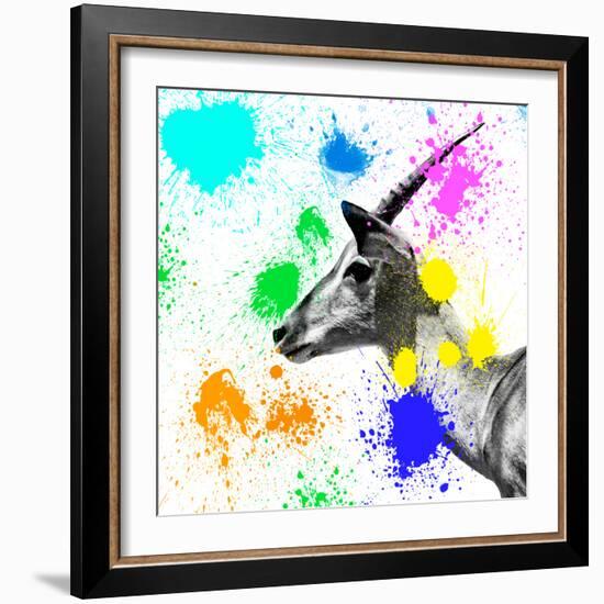 Safari Colors Pop Collection - Antelope IV-Philippe Hugonnard-Framed Giclee Print