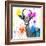 Safari Colors Pop Collection - Antelope Reedbuck III-Philippe Hugonnard-Framed Giclee Print
