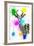 Safari Colors Pop Collection - Antelope Reedbuck V-Philippe Hugonnard-Framed Giclee Print