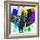 Safari Colors Pop Collection - Elephant II-Philippe Hugonnard-Framed Giclee Print