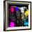 Safari Colors Pop Collection - Elephant III-Philippe Hugonnard-Framed Giclee Print