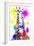 Safari Colors Pop Collection - Giraffes-Philippe Hugonnard-Framed Giclee Print
