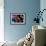 Safari Colors Pop Collection - Rhino II-Philippe Hugonnard-Framed Giclee Print displayed on a wall