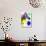 Safari Colors Pop Collection - Zebra Profile-Philippe Hugonnard-Giclee Print displayed on a wall