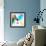 Safari Colors Pop Collection - Zebra-Philippe Hugonnard-Framed Giclee Print displayed on a wall