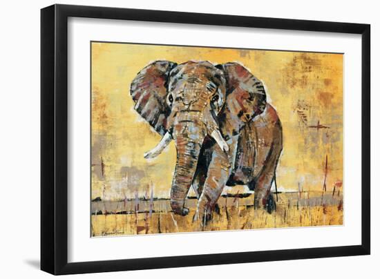 Safari Elephant-Madelaine Morris-Framed Art Print