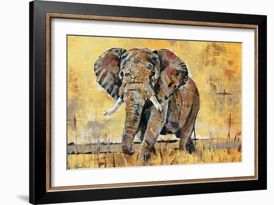 Safari Elephant-Madelaine Morris-Framed Art Print