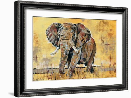 Safari Elephant-Madelaine Morris-Framed Art Print