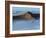 Safari Flights over Red Sand Dunes of Sossusvlei with Early Morning Mist, National Park, Namibia-Mark Hannaford-Framed Photographic Print