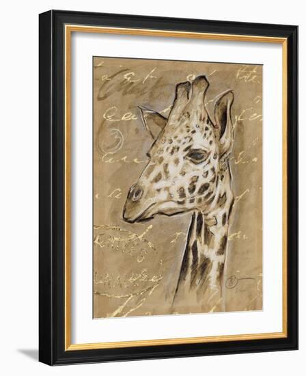 Safari Giraffe-Chad Barrett-Framed Art Print