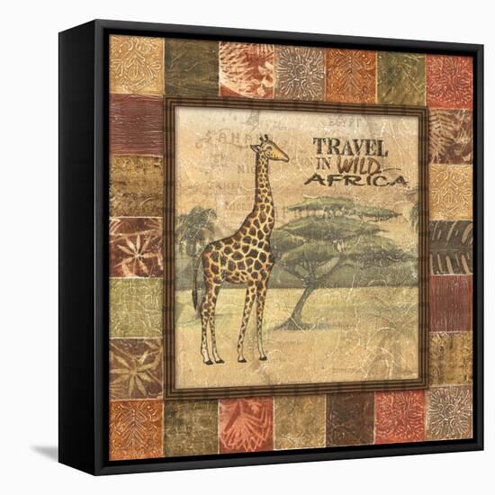 Safari I-Charlene Audrey-Framed Stretched Canvas