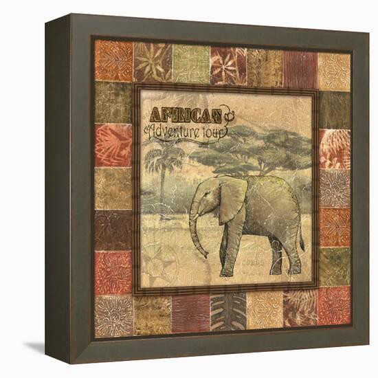 Safari II-Charlene Audrey-Framed Stretched Canvas