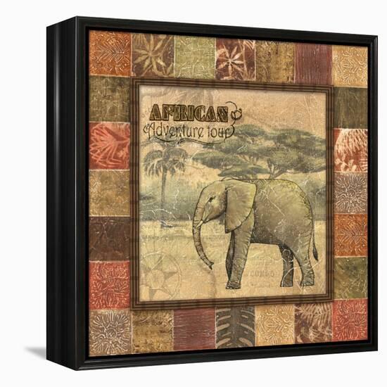 Safari II-Charlene Audrey-Framed Stretched Canvas