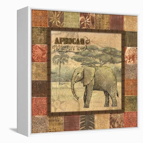 Safari II-Charlene Audrey-Framed Stretched Canvas