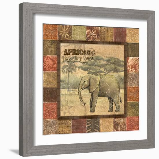 Safari II-Charlene Audrey-Framed Art Print