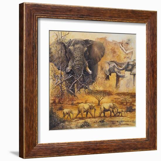 Safari II-Peter Blackwell-Framed Art Print