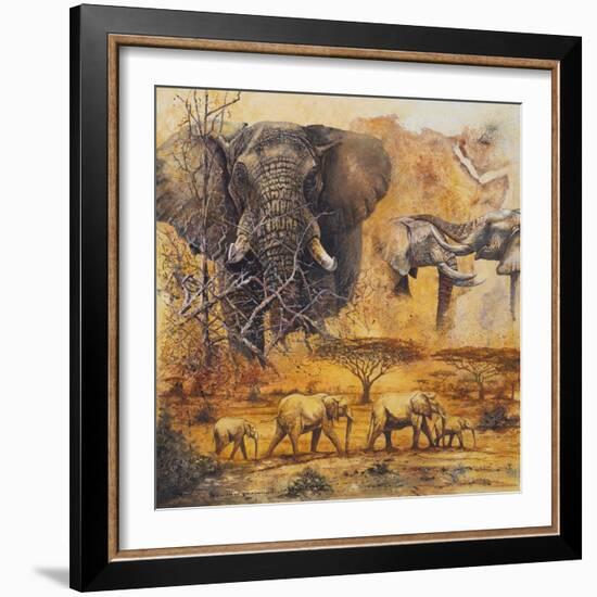 Safari II-Peter Blackwell-Framed Art Print