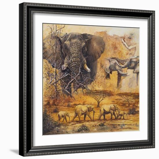 Safari II-Peter Blackwell-Framed Art Print