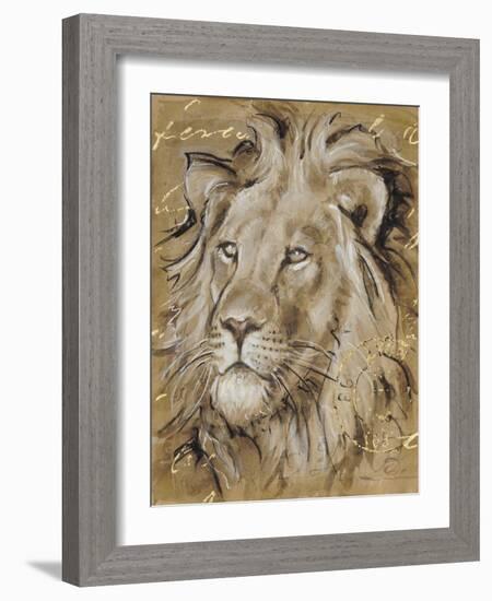 Safari Lion-Chad Barrett-Framed Art Print