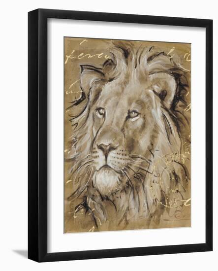 Safari Lion-Chad Barrett-Framed Art Print